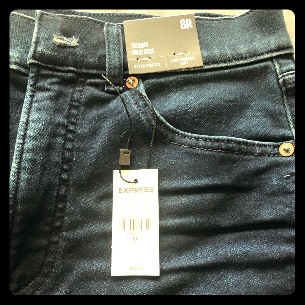 Skinny High Rise Express Jeans